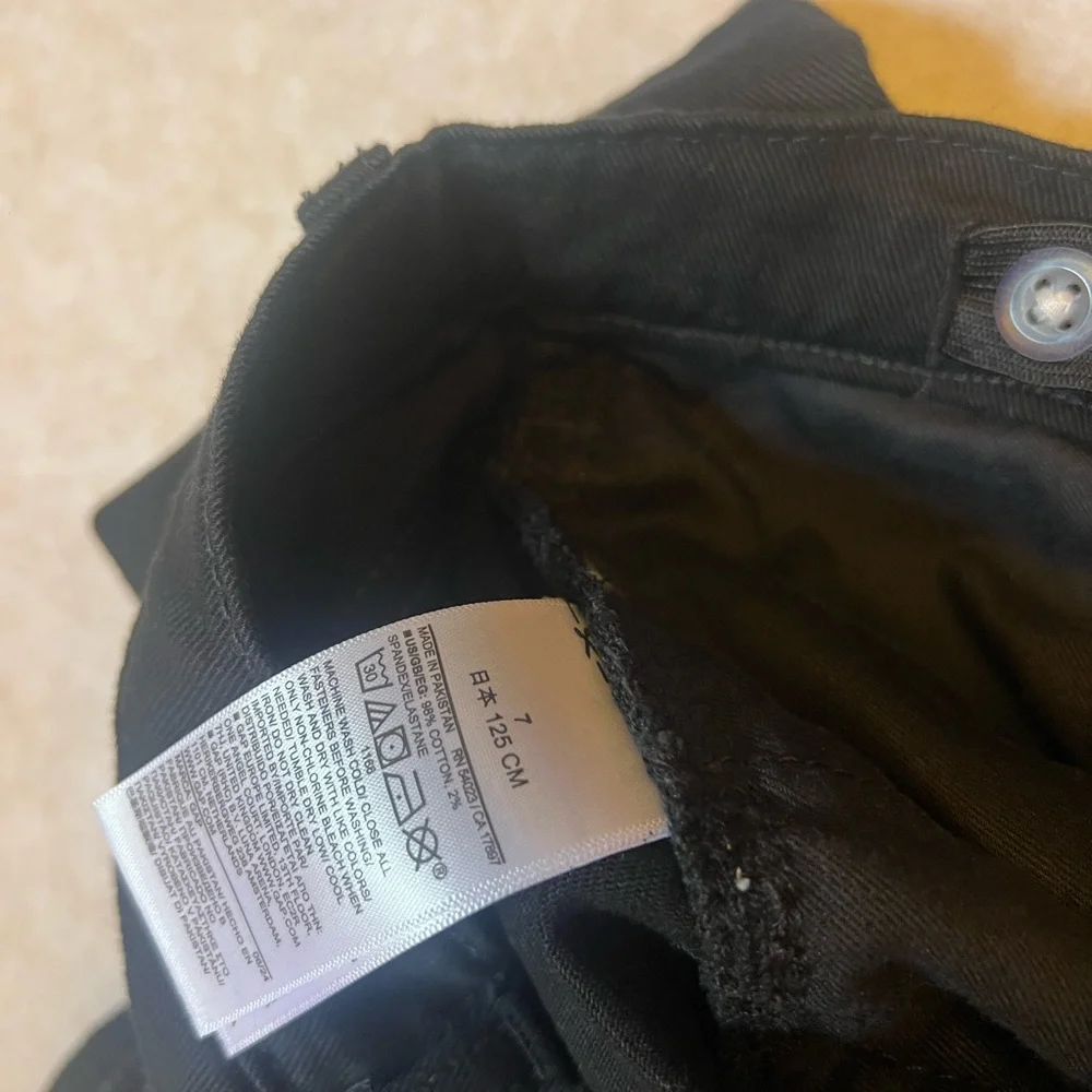 GAP‎ Kids White Button Down Shirt & GAP Denim Black
